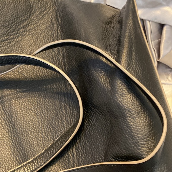 Lodis Bliss Leather Tote with Wristlet, Black - Picture 7 of 7